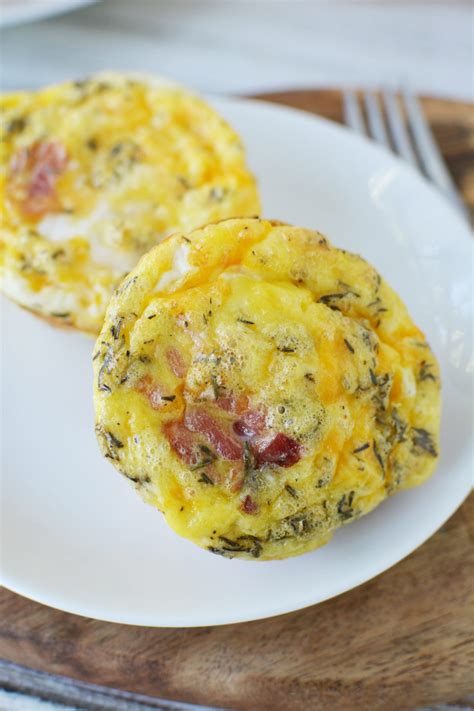 Cheesy Bacon And Egg Muffins Breakfast Egg Cups You Make In Your