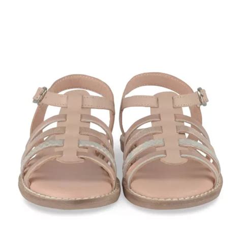 Sandals Nude Nini Girls Cuir