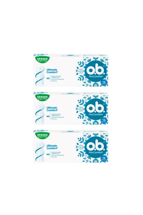 O B Procomfort Tampon S Per Plus L Paket Toplam Adet Fiyat