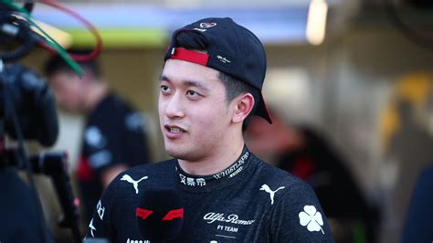 zhou guanyu downplays rumours   pending exit  alfa romeo