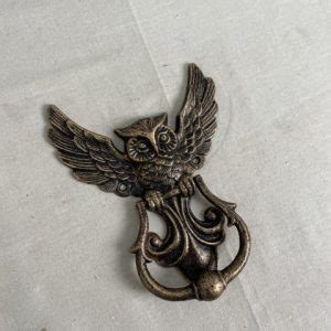 Cast Iron Owl Door Knocker Interiorwise French Vintage Furniture