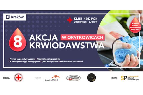 Akcja Krwiodawstwa W Opatkowicach Swoszowicki Portal Informacyjny