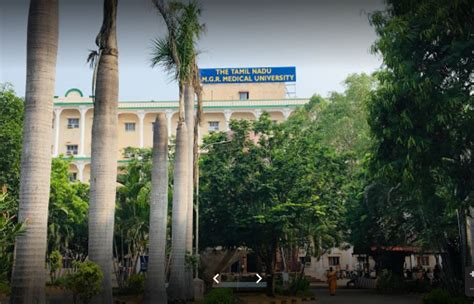 The Tamil Nadu Dr M G R Medical University Leavestranscript