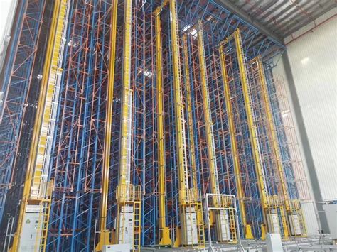 Warehouse Automated Stacker Crane Automatic Storage Retrival Picking