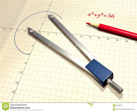 Compass and pencil. Technical drawing tools. Digital illustration #Sponsored , #pencil, # ...