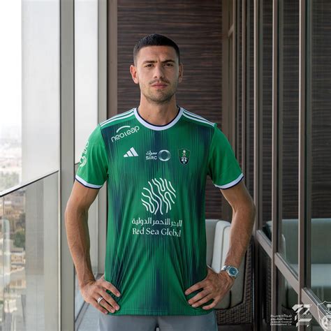 Al Ahli Saudi 2023 24 Adidas Home And Away Kits Football Shirt