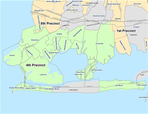 Precinct Map | Nassau County Police, NY