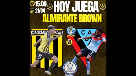 Almirante Brown Vs Brown De Adrogu En Vivo Fecha Primera