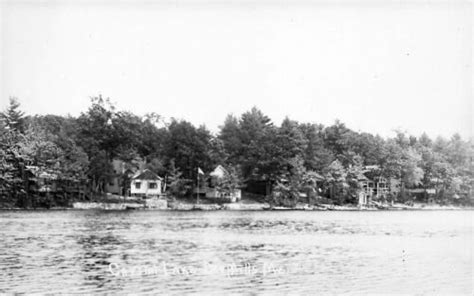 Dry Mills Me Crystal Lake Shoreline Real Photo Postcard Ebay