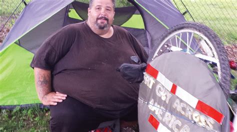 Fat Guy Biking Across America To Lose Weight And Save Marriage Time