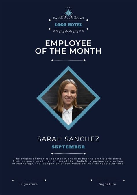 Free Employee of the Month Certificate templates | Wepik