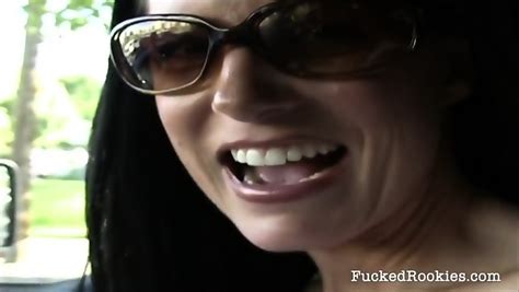 Sexy Brunette Wants To Be A Porn Star