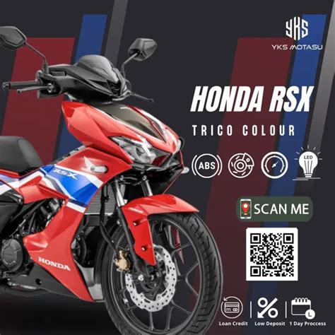 Honda Rsx 150 Trico Red Cash Lazada