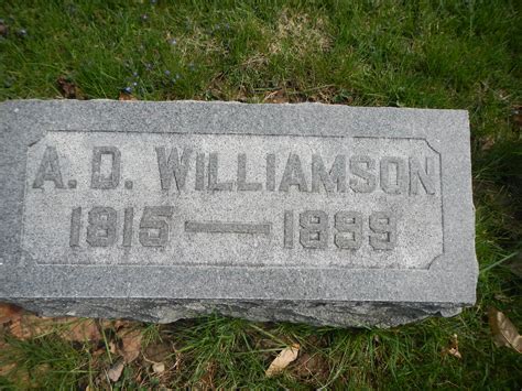Andrew D Williamson (1815-1899) - Find a Grave Memorial