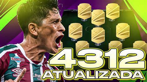 FIFA 23 NOVA TÁTICA 4 3 1 2 MUITO FORTE E ATUALIZADA ULTIMATE TEAM