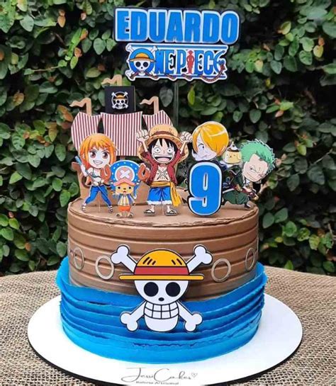 Bolo One Piece Modelos Perfeitos Para Uma Festa Animada