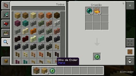 Como Fazer O Olho Do Fim No Minecraft Youtube