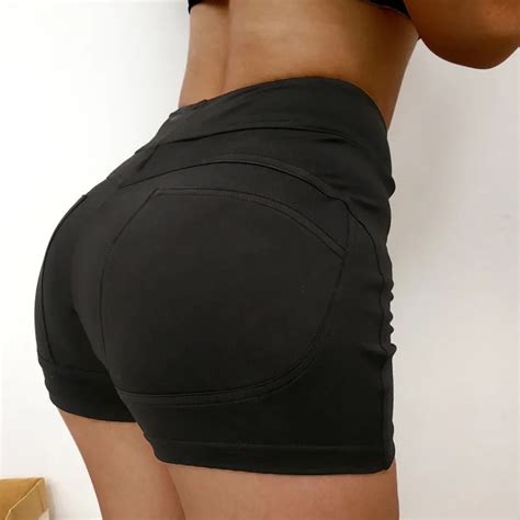 Fitness High Waist Shorts For Women 2018 Summer Sexy Mini Shorts