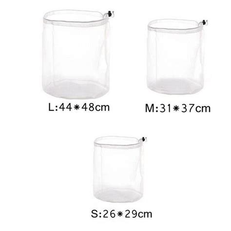 FILET DE LAVAGE S Sacs à linge en maille tailles filets pliables Lingerie délicate