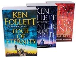 Ken Follett Century Trilogy Collection 3 Books Set Edge Of Eternity