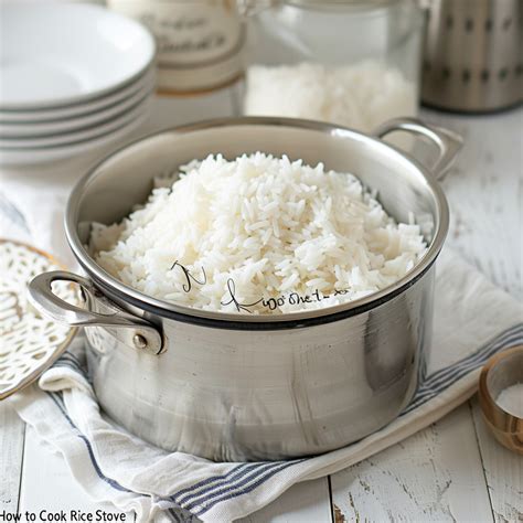 How to Cook Rice on the Stove- Easily and Perfectly! - The Fresh Man cook