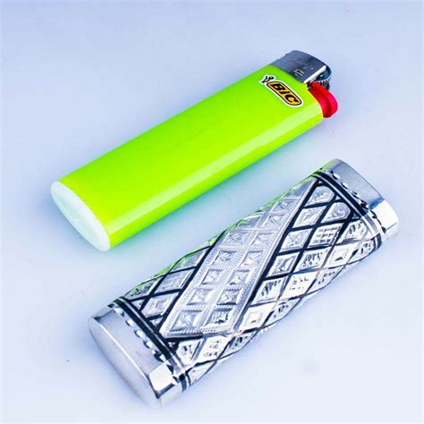 Серебряный футляр под зажигалку bic купить Недорого!