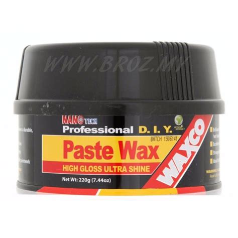 Waxco Paste Wax High Gloss Ultra Shina Lazada