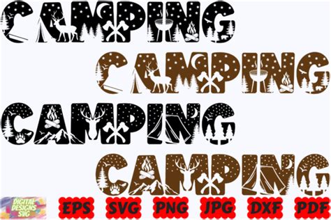 Camping SVG | Camping Life SVG |Camp SVG Graphic by ...