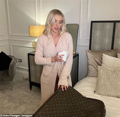 Helen Flanagan Sizzles In A Brown Lingerie Set As She Shares Racy Snaps After Hitting Back At