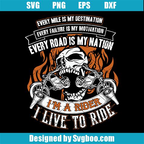 Motorcycle Lovers Svg Chopper Bike Svg Motorbike Rider Svg