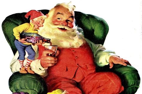 Vintage Coca Cola Santa