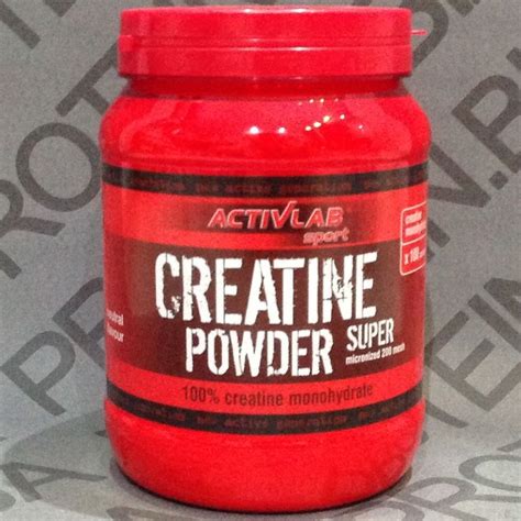 Креатин Activlab Creatine Powder – 500 грам Компонентний склад ActivLab ...