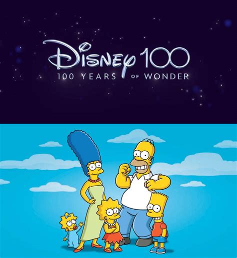 Simpsons Family Celebrate Disney100 by mnwachukwu16 on DeviantArt