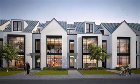 Plan 83125dc 4 unit townhouse plan – Artofit