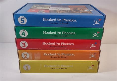 Mavin Hooked On Phonics Learn To Read Complete Box Set Levels 1 5 4 Levels Sealed