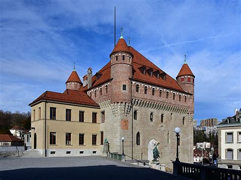 Château Saint Maire Lausanne Histoire de ce château multiséculaire