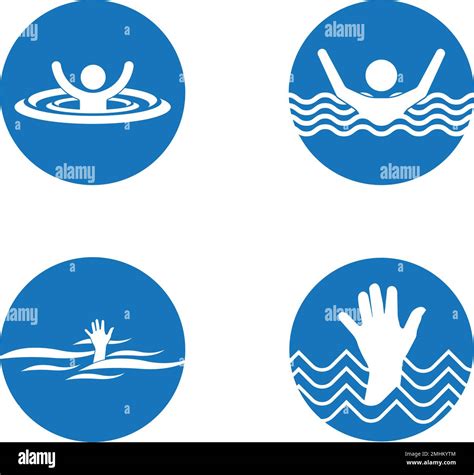 drown icon,vector illustration,drowning people signs and symbols Stock Vector Image & Art - Alamy