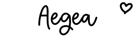 Aegea - Name meaning, origin, variations and more