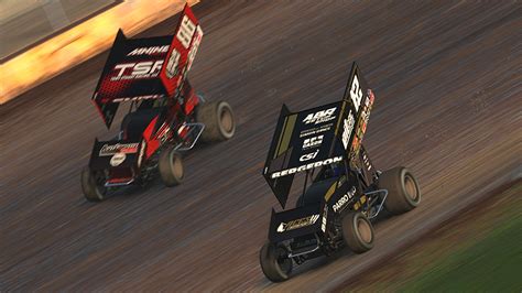 Smith Finally Scores First Iracing World Of Outlaws Carquest Sprint Car