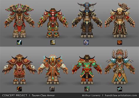 Incredible Class Armors For Each Race Concept Art 189 Sets News Icy Veins