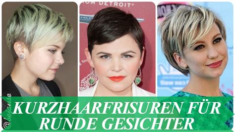 36 Kurzhaarfrisuren Rundes Gesicht Frauen Background