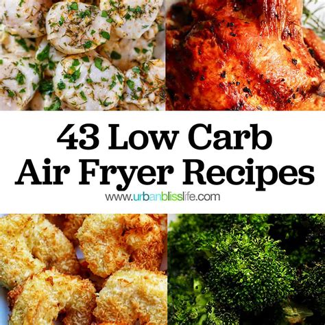 40+ Low Carb Air Fryer Recipes - Urban Bliss Life