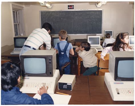 computer class  children ymca  montreal   borrow
