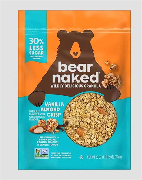 Amazon Bear Naked Vanilla Almond Crisp Granola Oz Pound