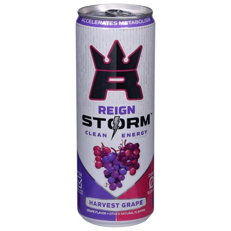 Reign Storm Energy Drink - Harvest Grape - Shop Diet & Fitness at H-E-B