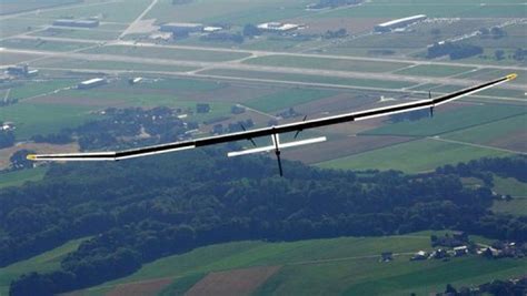 Vol Historique De Lavion Solaire Solar Impulse Ladepechefr