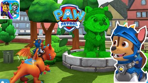 Paw Patrol Rescue World New Update Barkingburg Castle With Chase And