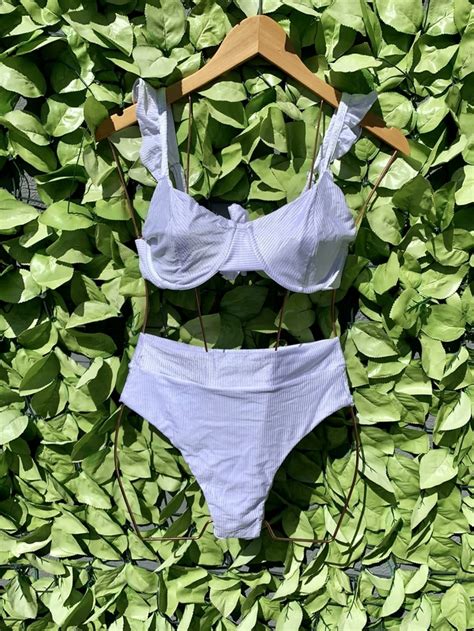 Branco Calcinha Hot Pants Top Meia Ta A Babados