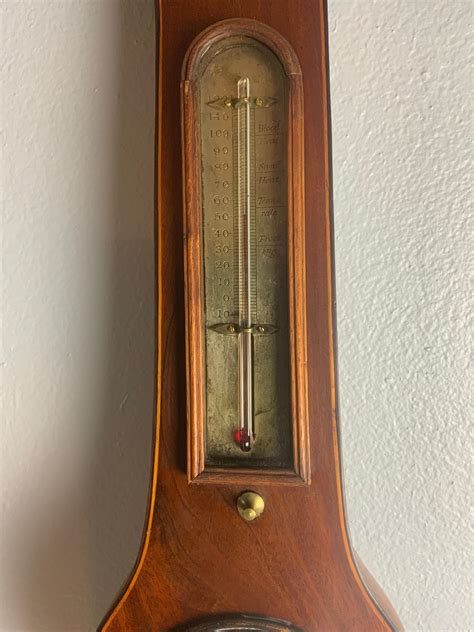 Georgian Mahogany Wheel Barometer For Sale At Stdibs Georgian Wheel