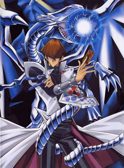 Seto Kaiba And Blue Eyes White Dragon By L Dawg211 On Deviantart